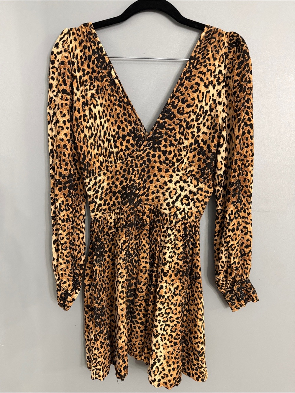 Trashy Diva Bianca Leopard Dress, retro, vintage vibes, Hollywood 1940's glam - Picture 12 of 15